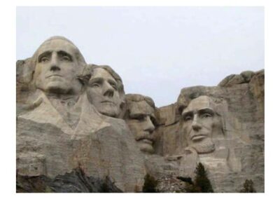 During the Spring 2005 tour with The "Live" Lawrence Welk Show members of the cast and crew took a few spare moments to visit the National Memorial at Mount Rushmore in South Dakota.