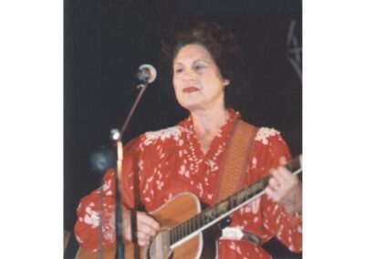 The "Queen of Country Music", Miss Kitty Wells greets a Canadian audience one more time.